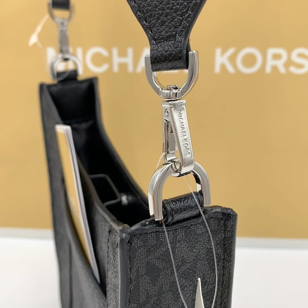 MICHAEL KORS
Briley Small Logo Messenger Bag Black signature color - Picture 14 of 15